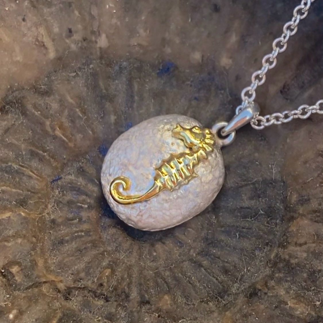 Marine Life Seahorse Pendant